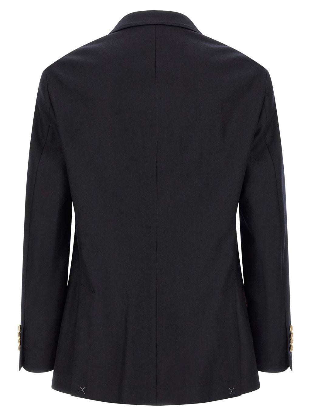 Brunello Cucinelli Blue Virgin Wool Blazer