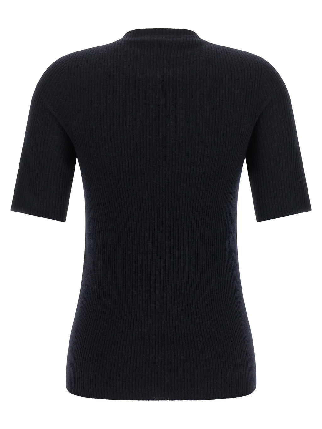 Fabiana Filippi Blue Virgin Wool T-Shirt