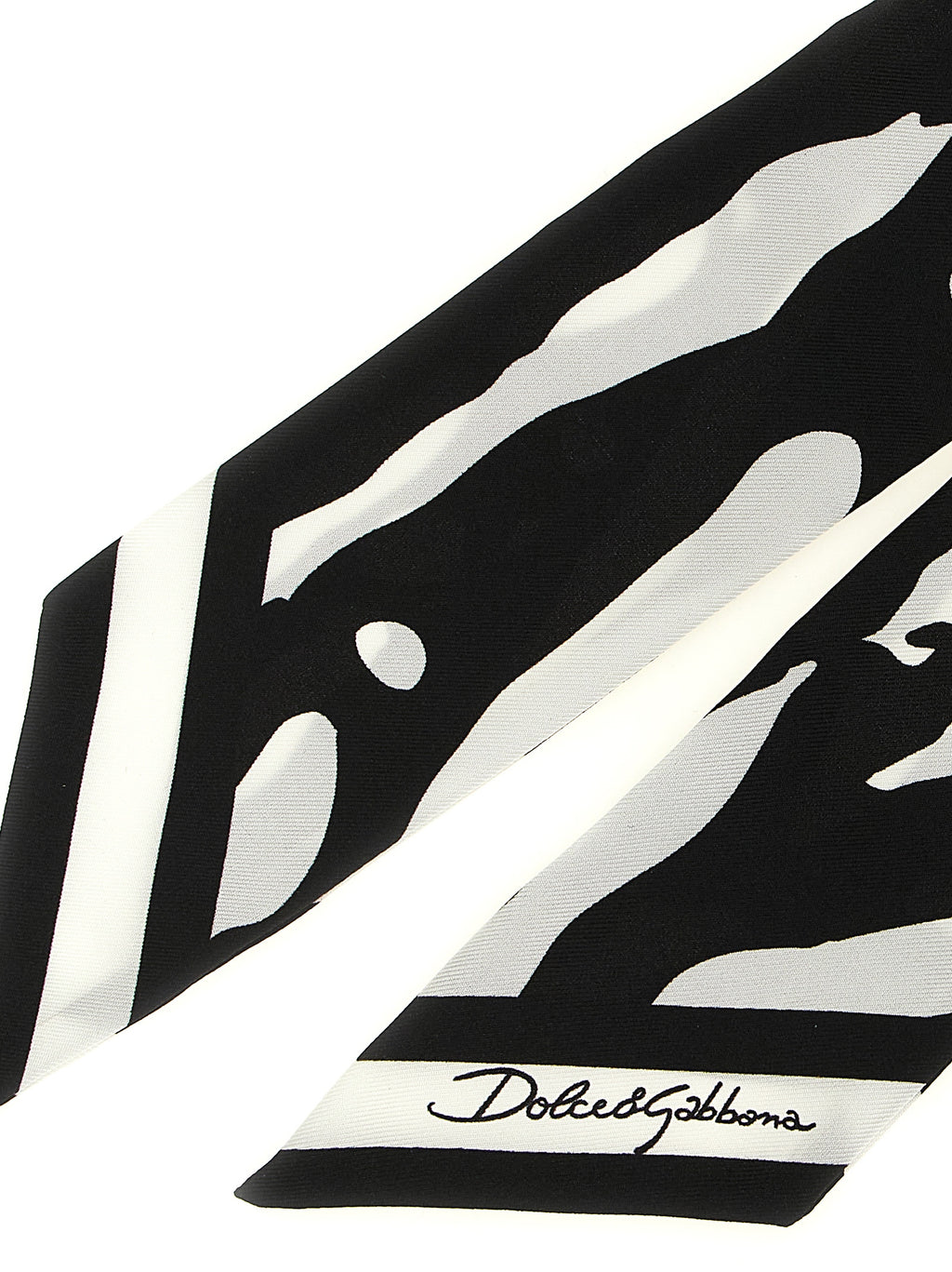 Dolce & Gabbana Bicolor Silk Foulard