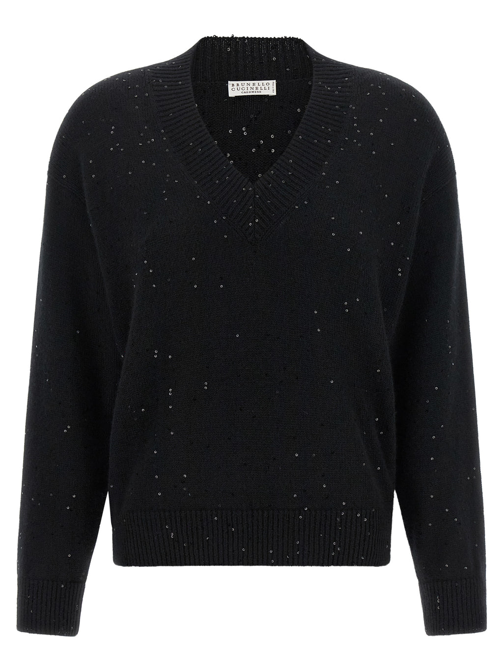 Brunello Cucinelli Black Cashmere Cardigan