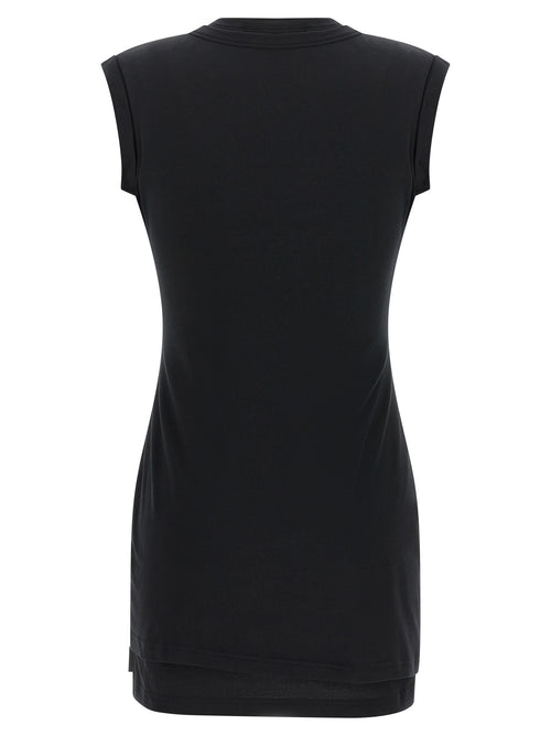 Alexander Wang Black Cotton Short Dress
