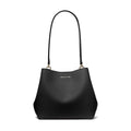 Michael Kors Black Canvas Shoulder Bag