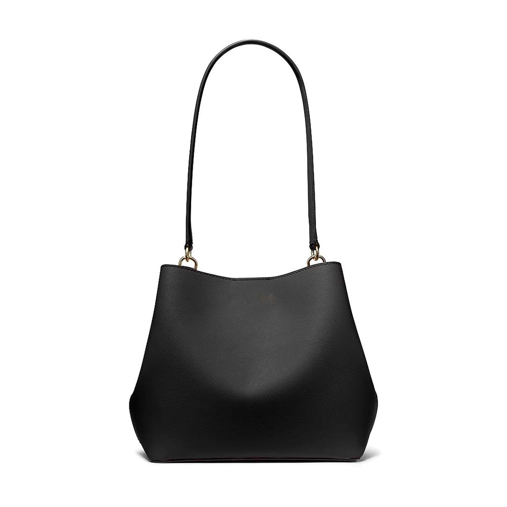 Michael Kors Black Canvas Shoulder Bag