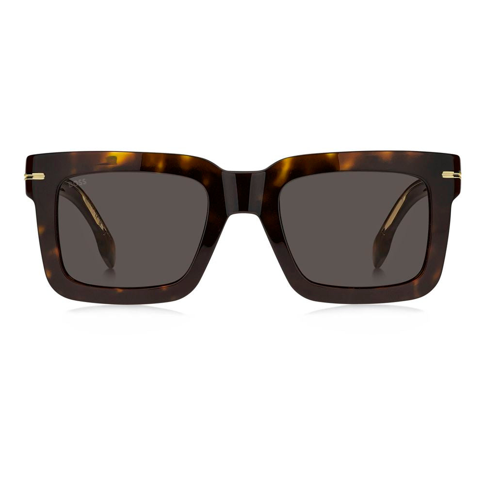Hugo Boss Brown Acetate Sunglasses