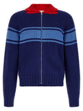 Marni Blue Cotton Cardigan
