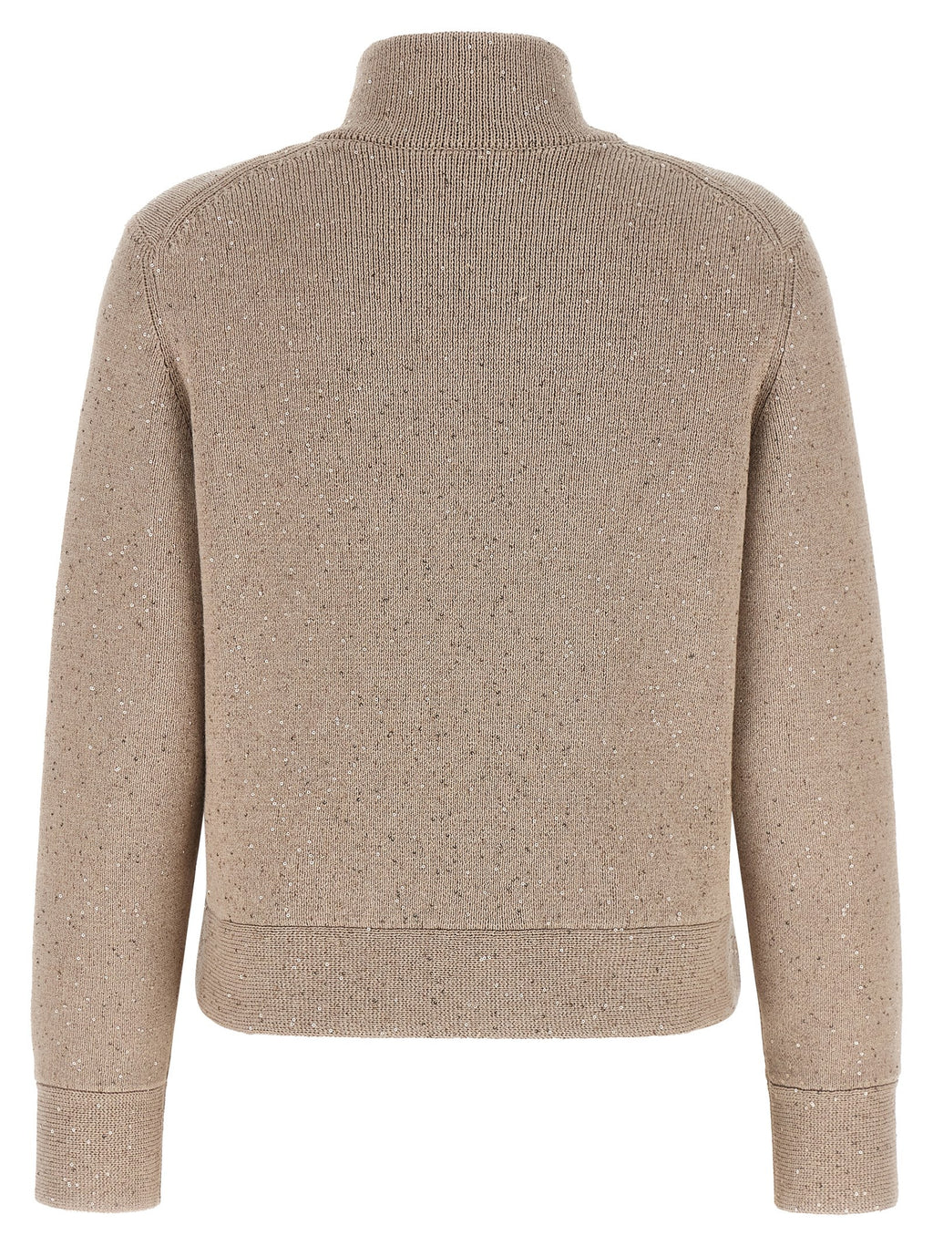 Brunello Cucinelli Beige Cotton Cardigan