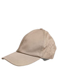 Dolce & Gabbana Heren Beige Katoenen Stretch Baseball Cap