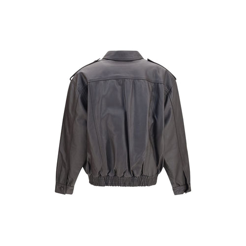 Blazé Milano Schwarze Lamm Ovis Aries Aries Bomberjacke