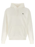 Lacoste White Cotton Sweatshirt
