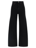 Agolde Black Cotton Jeans Denim