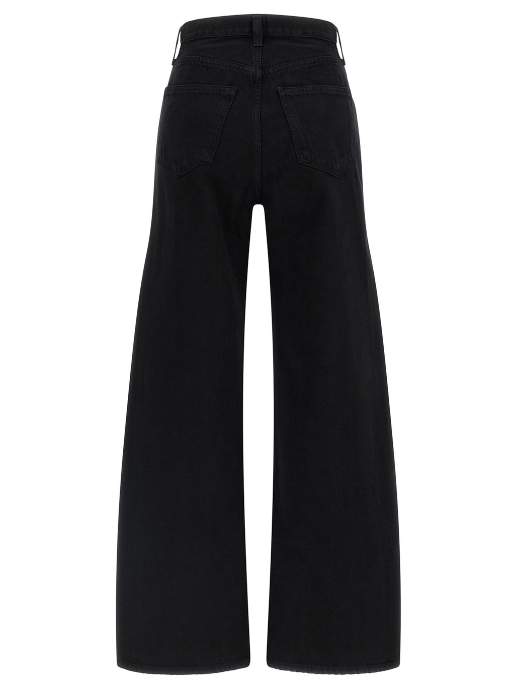 Agolde Black Cotton Jeans Denim