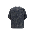 Giorgio Armani Blue Cotton Denim Jacket