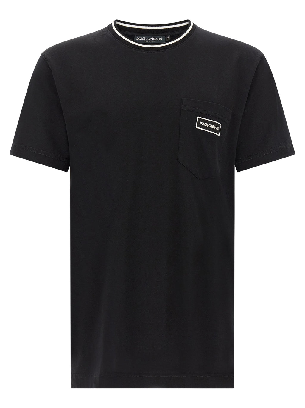 Dolce & Gabbana Zwart Katoenen T-shirt