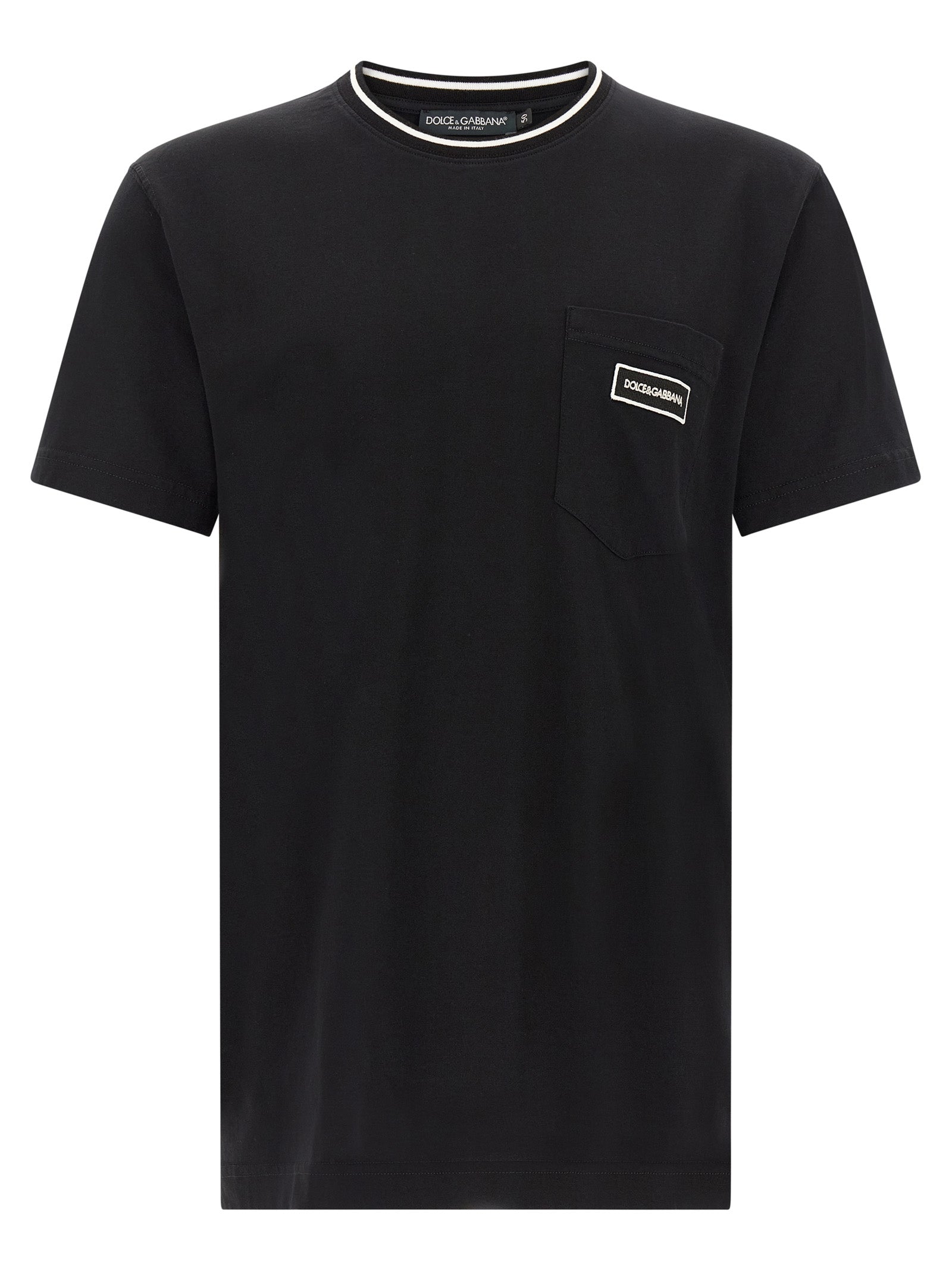 Dolce & Gabbana Zwart Katoenen T-shirt