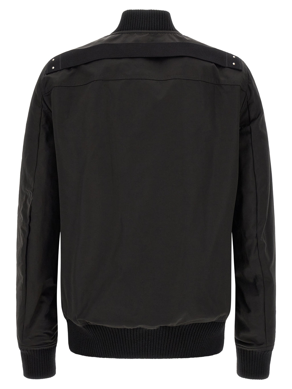 Rick Owens Black Nylon Bomber