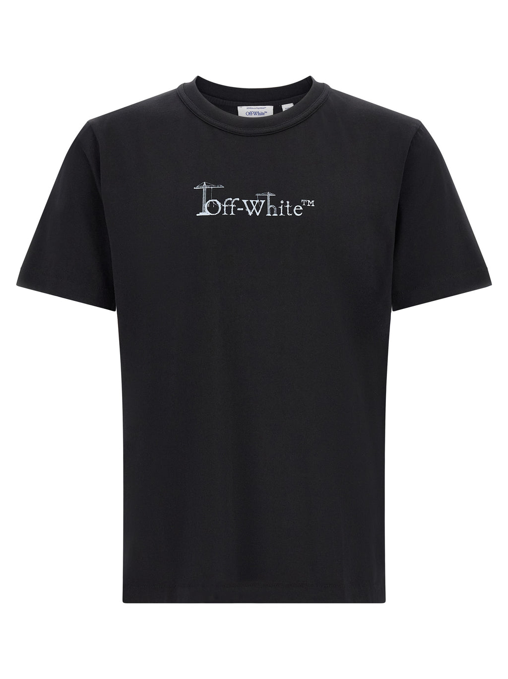 Off-White Zwart Katoenen T-shirt
