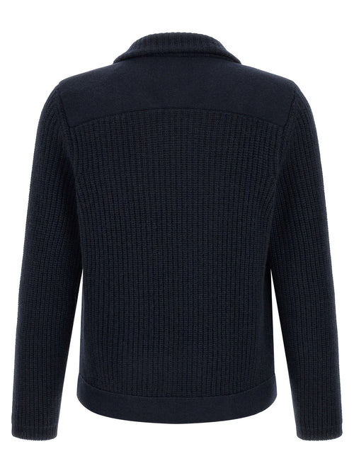 Brunello Cucinelli Blauw Kasjmier Vest