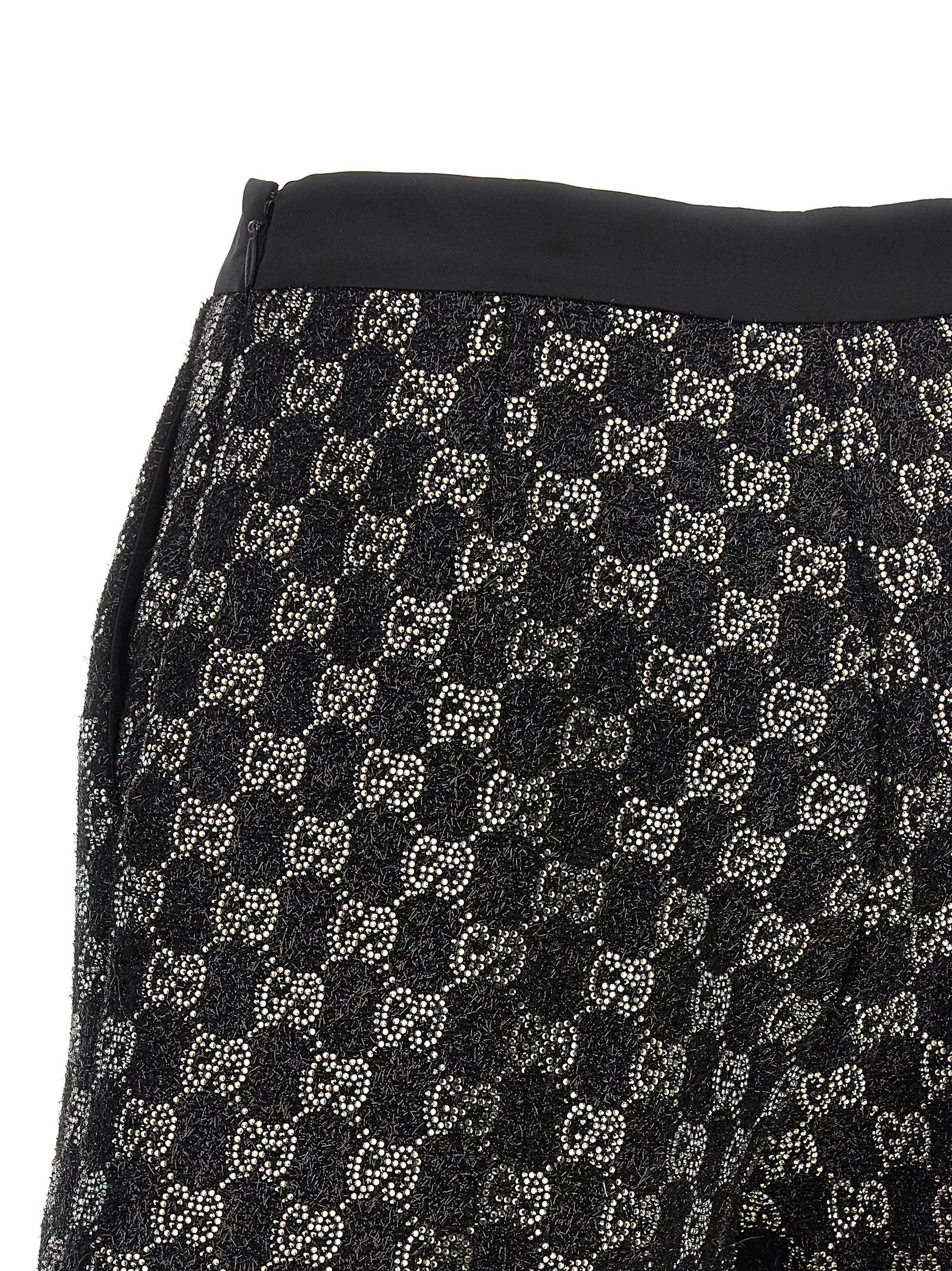 Gucci Black Viscose Bermuda Shorts