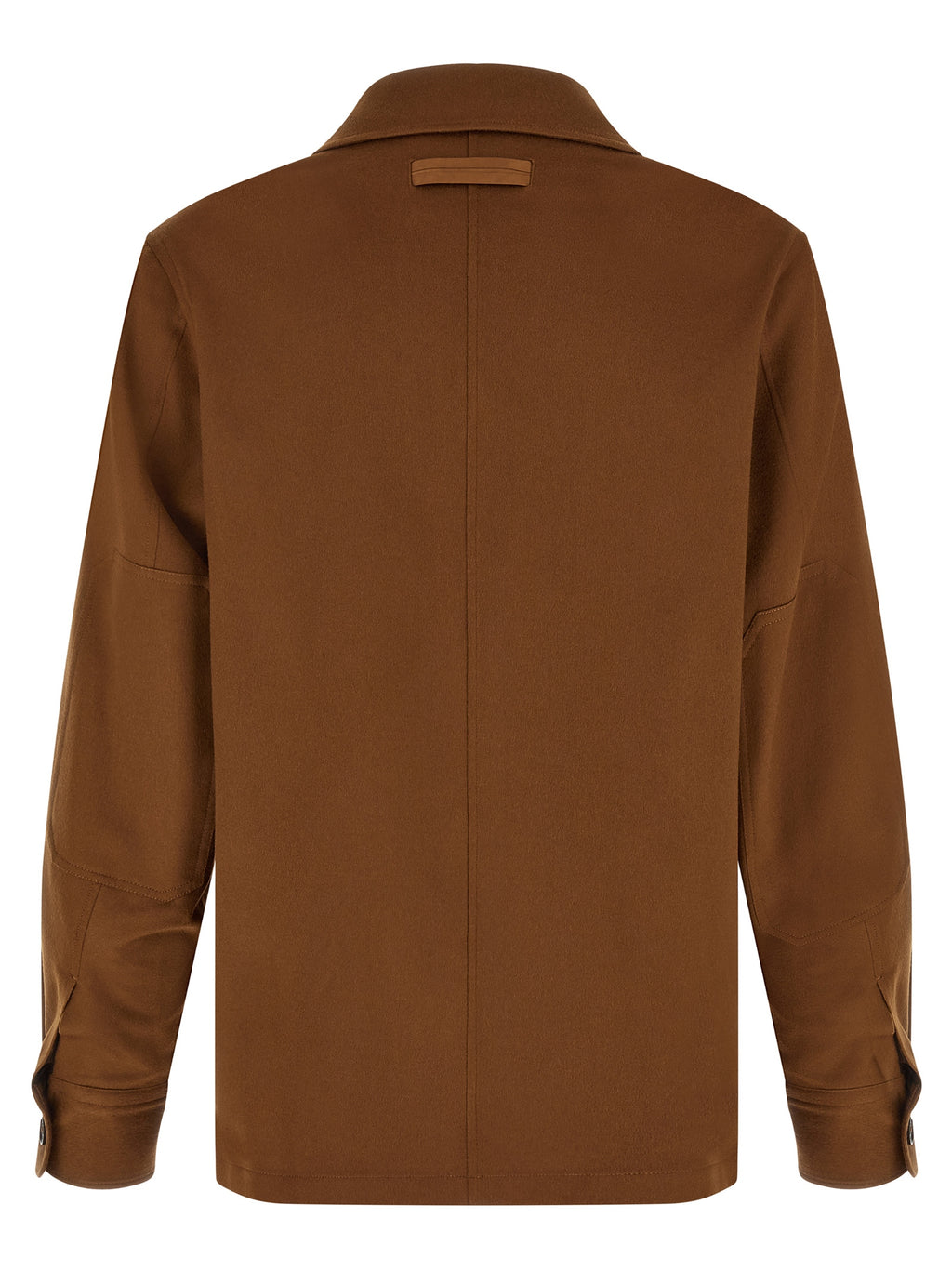 ZEGNA Brown Cashmere Blouse