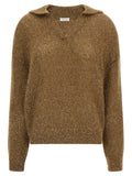 Brunello Cucinelli Brown Polyamide Polo Shirt