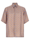 Fendi Multicolor Silk Blouse