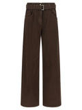 Brunello Cucinelli Brown Cotton Jeans Denim