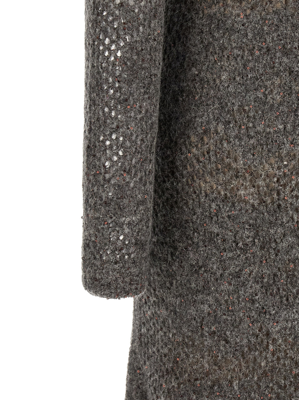 Brunello Cucinelli Gray Nylon Casual Dress