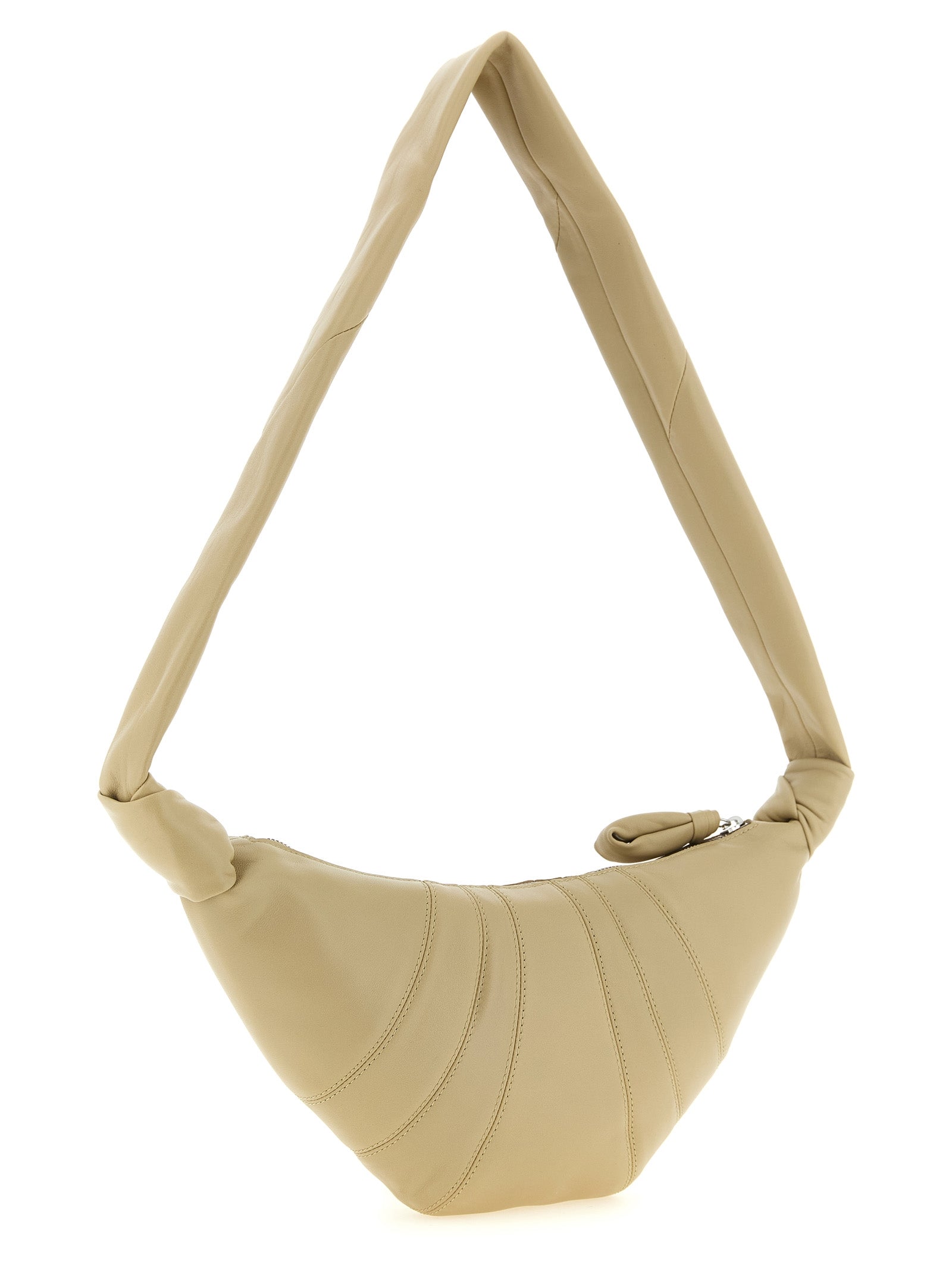 Lemaire Beige Lamb Leather Shoulder Bag