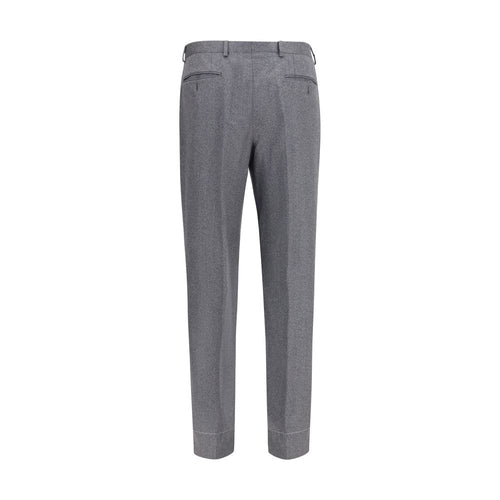 Brioni Gray Wool Oves Aries Casual Pants