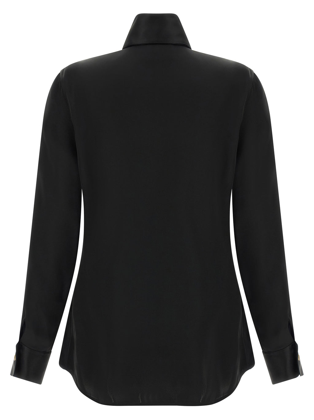 Khaite Black Acetate Blouse