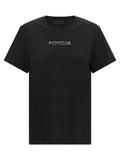 Moncler Black Cotton T-Shirt