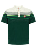 Casablanca Bicolor Katoenen Poloshirt