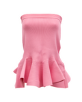 Alexander McQueen Light Pink Viscose Top
