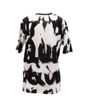 Alexander McQueen Black and White Cotton T-shirt