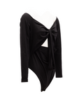 Alexander McQueen Black and White Cotton Top