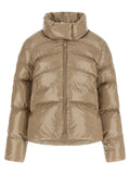 PINKO Beige Polyamide Full-Length Jacket