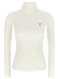 Elisabetta Franchi White Lycra Cardigan