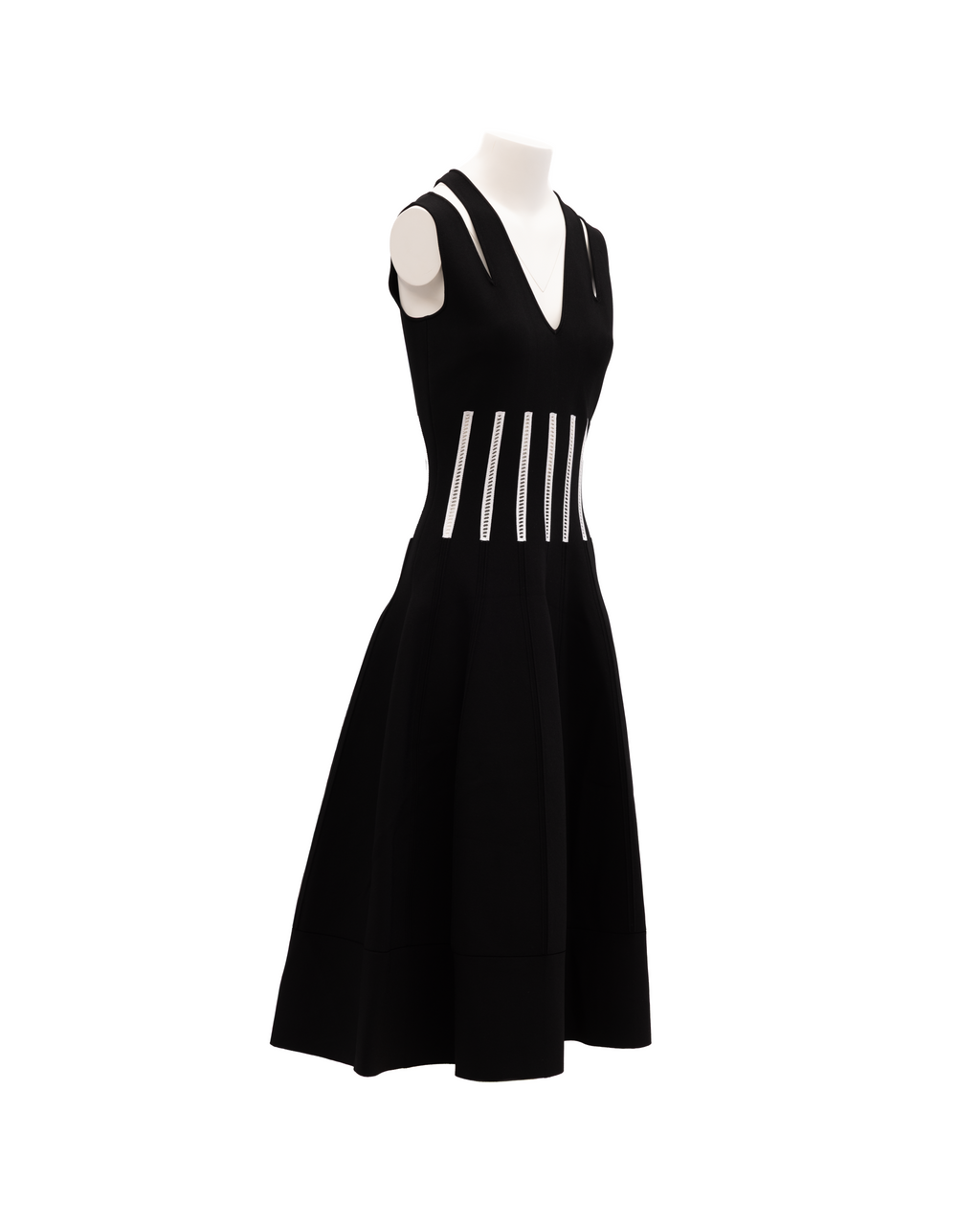 Alexander McQueen Black Women Viscose Dress