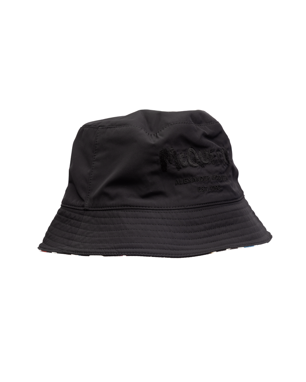 Alexander McQueen Women Polyamide Reversible Bucket Hat