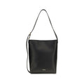 Jil Sander Black Calf Leather Bos Taurus Handbag