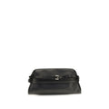 Moschino Black Goatskin Shoulder Bag