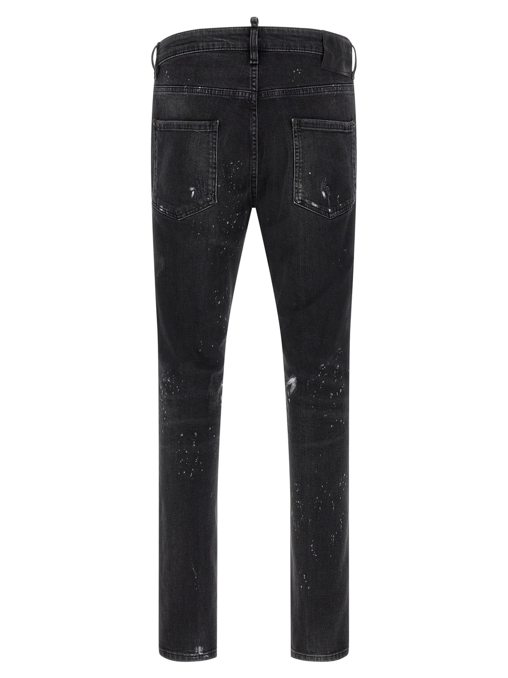 Dsquared² Black Cotton Slim Fit Jeans
