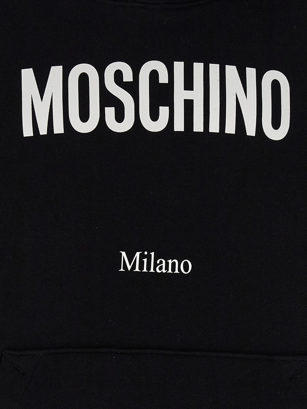 Moschino Black Cotton Sweatshirt