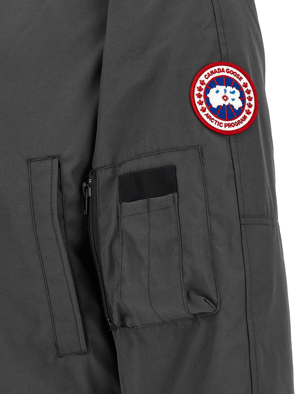 Canada Goose Gray Polyester Bomber
