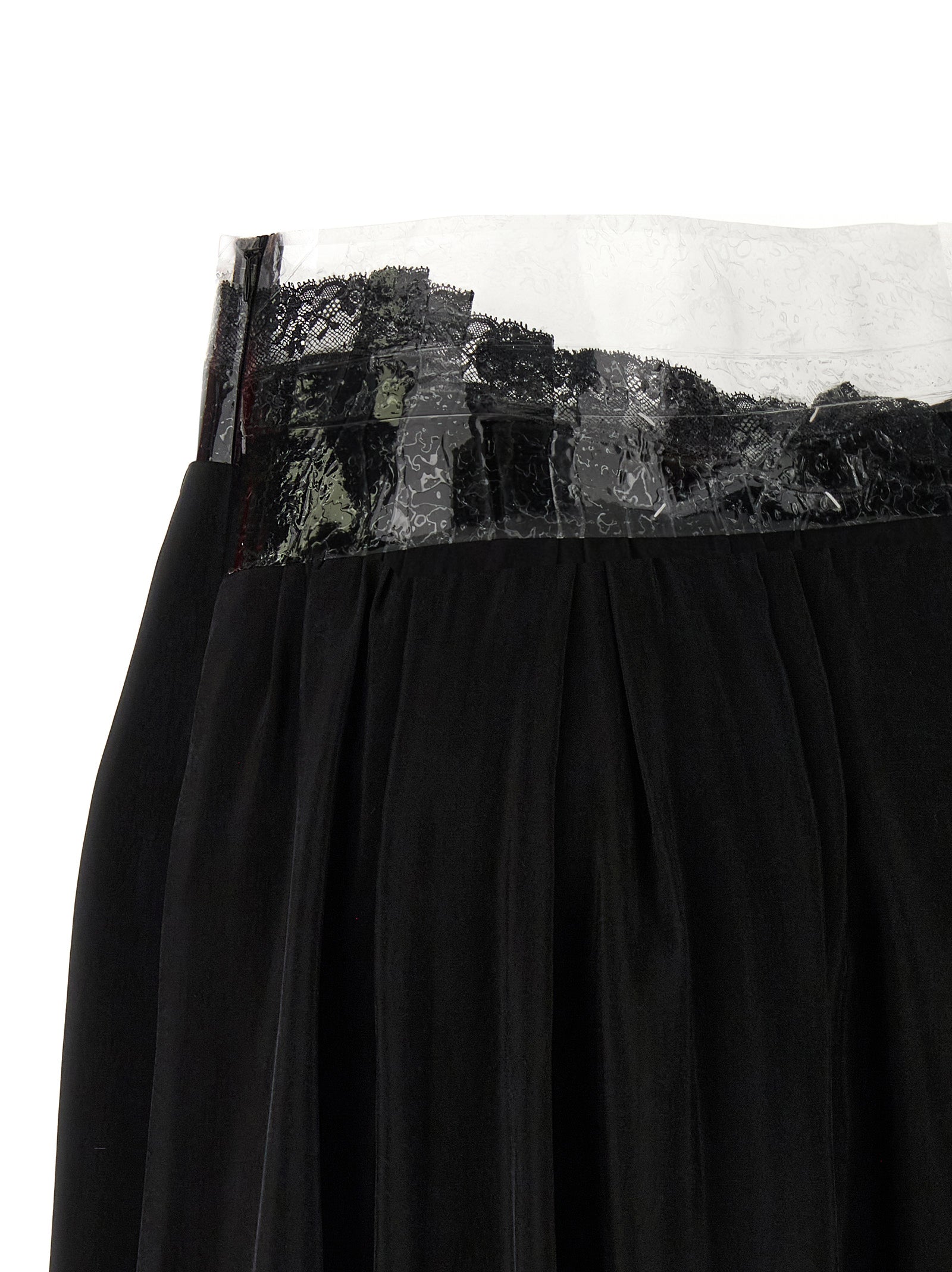 Maison Margiela Black Copper Mini Skirt