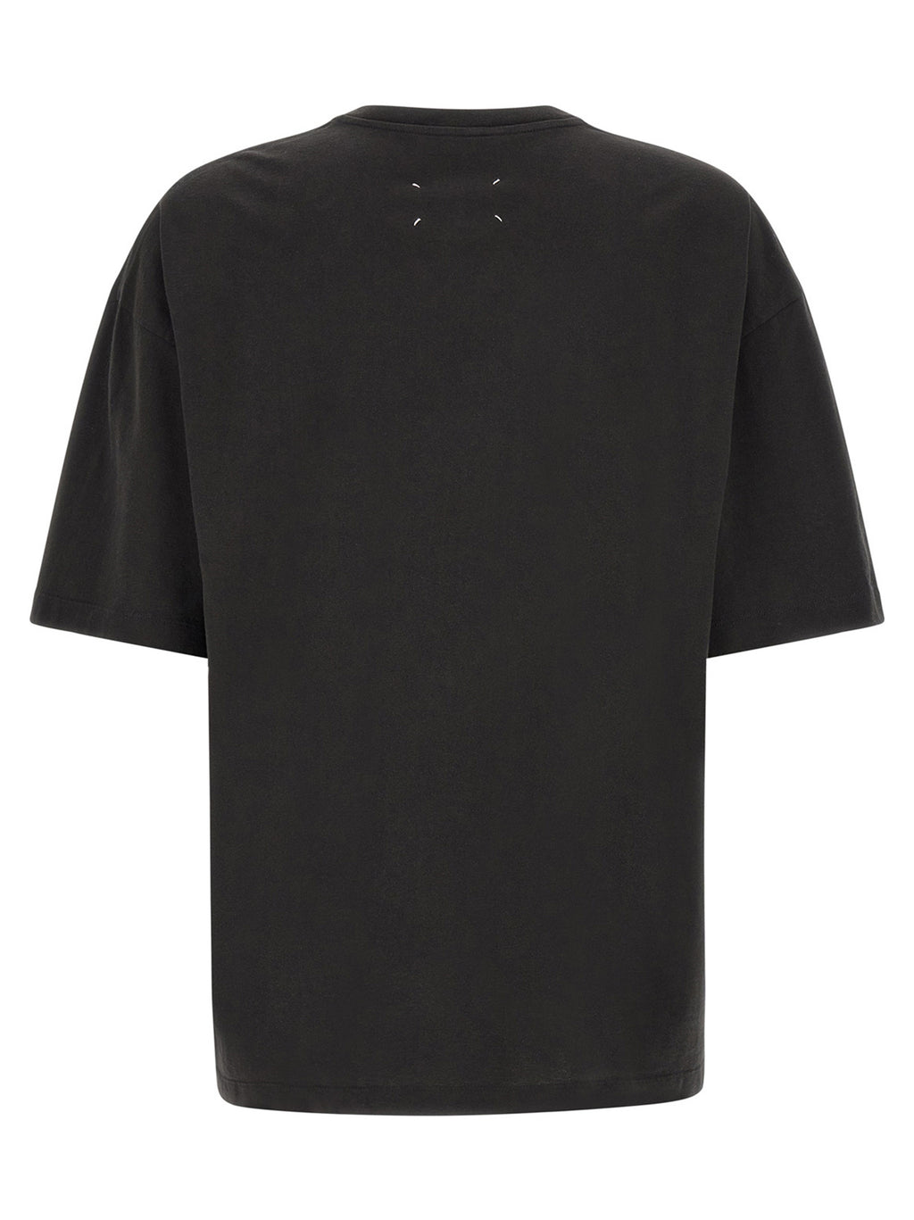 Maison Margiela Black Cotton Long Sleeve T-Shirt