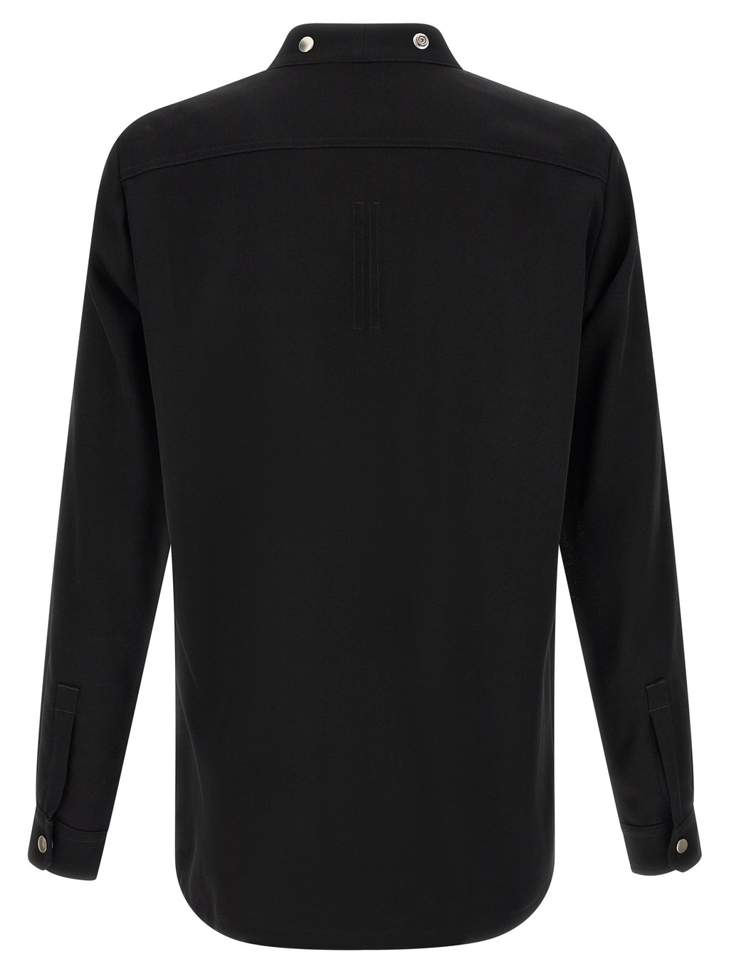 Rick Owens Black Cotton Blouse