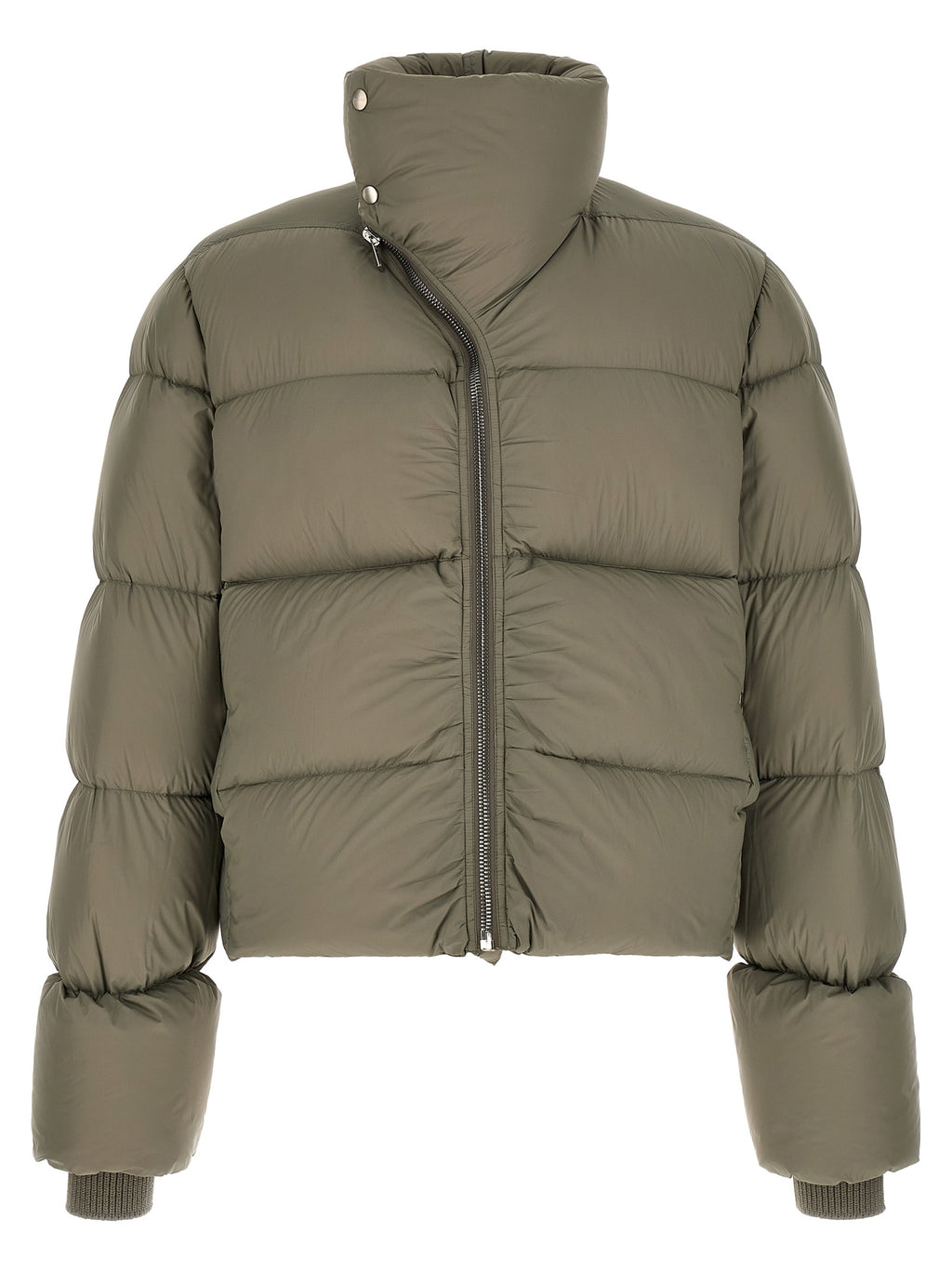Rick Owens Bicolor Nylon Full-Length Jacket