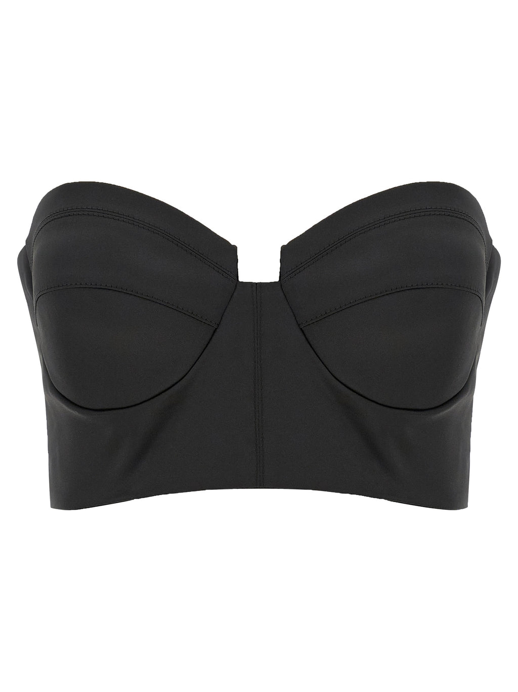 Elisabetta Franchi Black Polyester Tank Tops