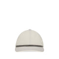 Brunello Cucinelli White Cotton Cap (Baseball Hat)